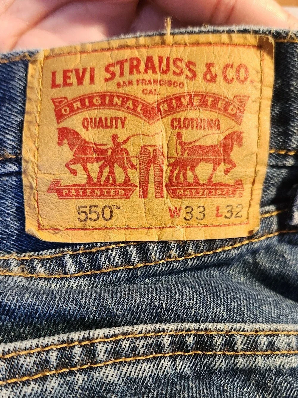 Levi's 550 - 33×32